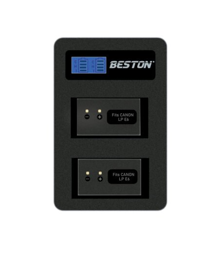 BESTON LP-E6 Dual USB Charger