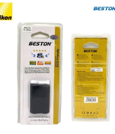 Beston EN-EL15c Rechargeable Battery 2280mAh For Nikon