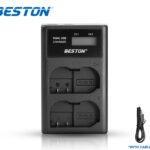 Beston EN-EL15 Double Charger USB for Nikon