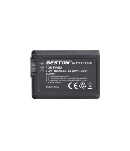 Beston NP-FW50 1080mAh Rechargeable lithium Battery