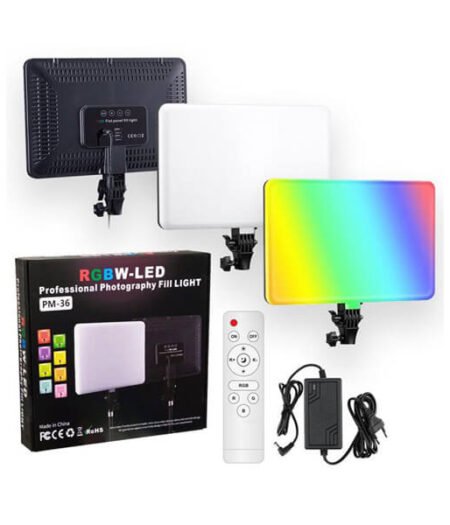 RGB W-LED PM36 Professional Photography Fill Light