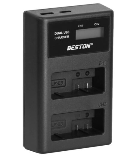 BESTON LP-E8 USB Double Charger for Canon
