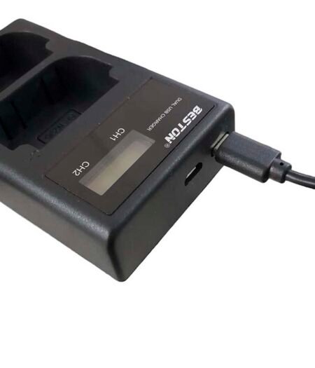 BESTON W235C LCD Dual USB Charger for Fujifilm