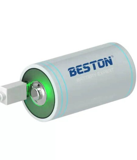 BESTON D Size 1.5V 4000mAh Rechargeable Type-C Lithium Battery (1Pack)
