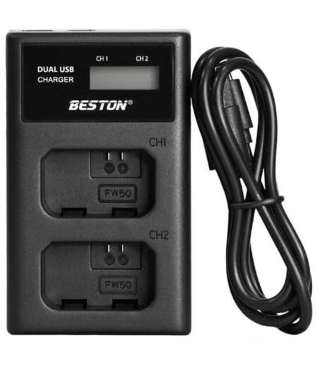 Beston FW50 Dual Charger USB for for Sony