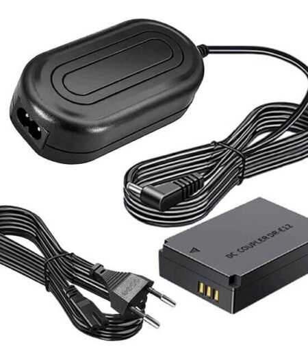DR-LP-E12 Dummy Battery Replacement With Adapter