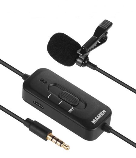 MAMEN KM-D2 Lavalier Microphone 3.5mm