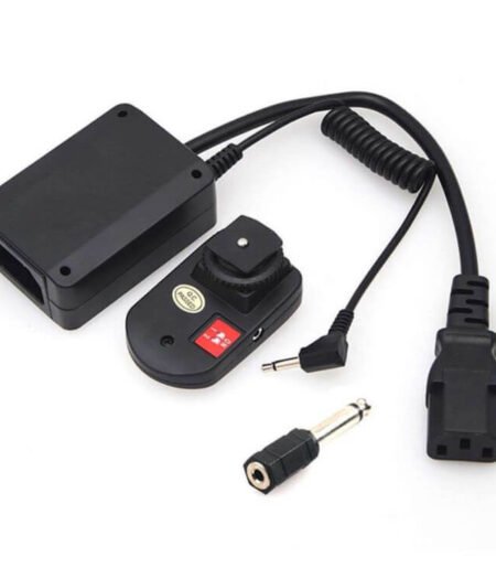AC-04 Wireless Trigger System with 4 Channel Transceiver with 3.5mm to 6.35mm Adapter