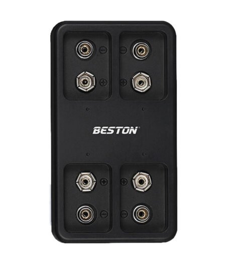 BESTON M7004 Charger 9V Batteries / 4 Slot