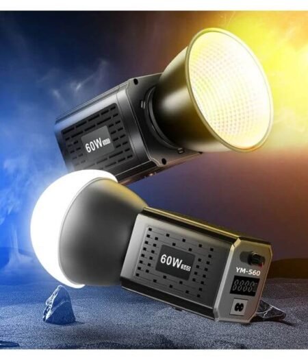 Ym-s60 60w Bi-color Cob Light Rechargeable