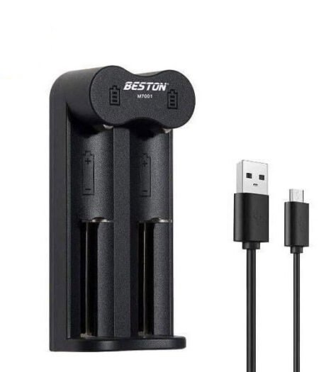 Beston M7001 Dual Charger for Li-ion 18650 3.7V Battery