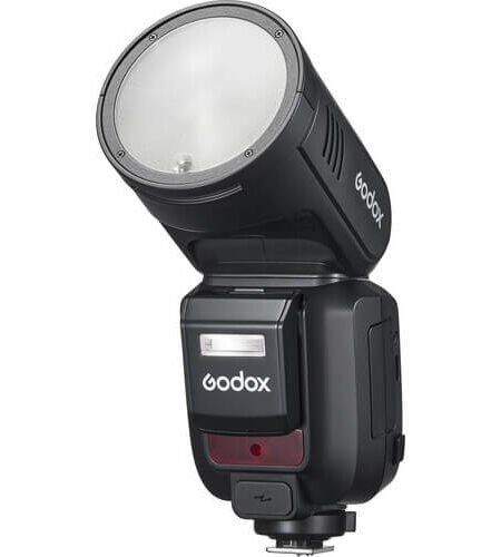 Godox V100 TTL Li-ion Round Head Camera Flash (Canon/Nikon/Sony)