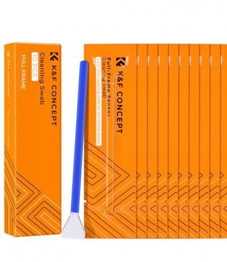 K&F Concept 10 Pcs with 24mm Full Frame Cleaning Sticks sets