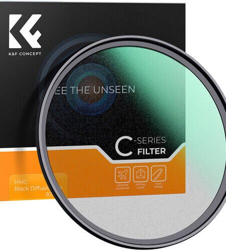 K&F Concept C-Series Black Diffusion Filter 49mm Grade 1/4 (KF01.2243)