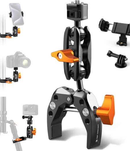K&F Concept MS13 Super Clamp with Ball Head Magic Arm