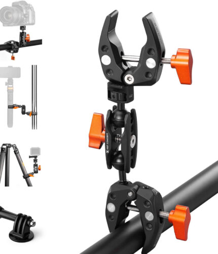 K&F Concept MS25 Super Clamp Double Camera Clamp