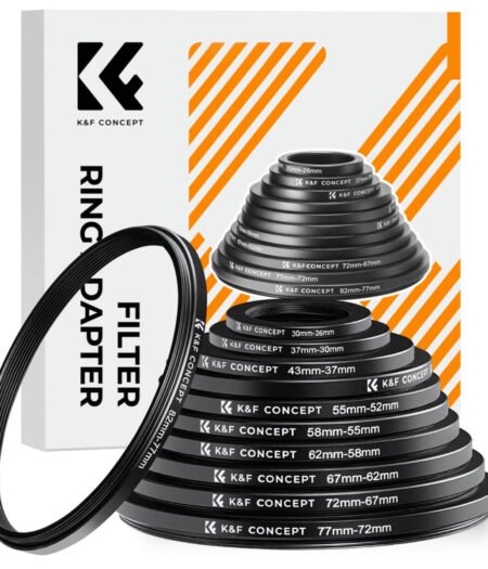 K&F Filter Ring Adapter 11 in 1 Step Down Ring Set SKU0801