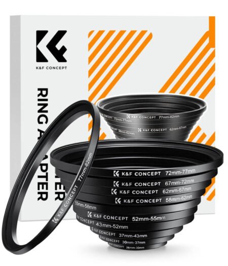K&F Filter Ring Adapter 11 in 1 Step Up Ring Set SKU0800