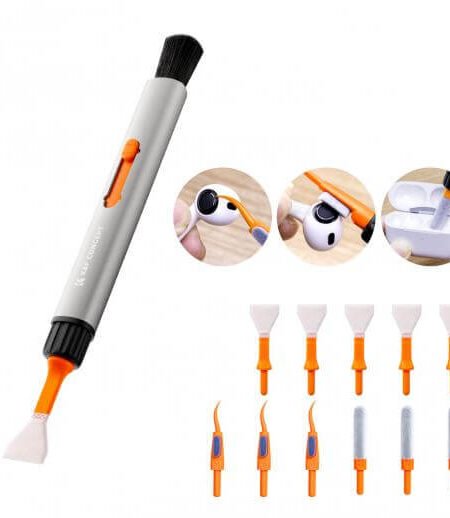 K&F CONCEPT Replaceable Cleaning Pen Set – Includes Cleaning Pen, 6 APS-C Cleaning Sticks, 3 Flocked Sponges & 3 Rejects (SKU.1975)