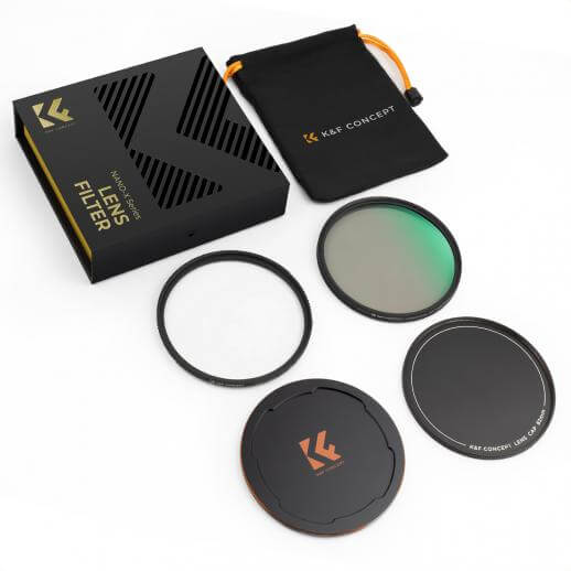 foto-general-egypt-K&F Concept 2-in-1 Filter Kit-Nano-X CPL + MC UV Filters with Metal Lens Caps-SKU1658 (6)