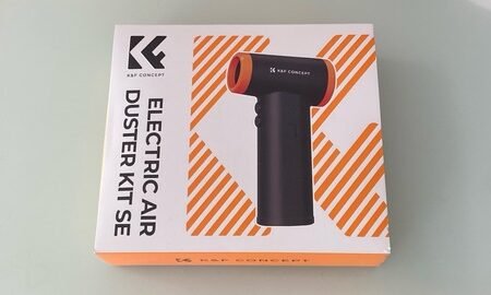K&F Concept Electric Air Blower with LED Light & Adjustable Airflow – Multi-Purpose Dust Cleaner for Tight Spaces (KF08.050)