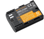 K&F Concept LP-E6 - LP-E6N - LP-E6NH 2250mAh Replacement Battery for Canon Cameras – High-Capacity