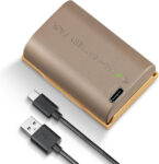 K&F Concept LP-E6NH 2250mAh Battery with USB Type C Charging