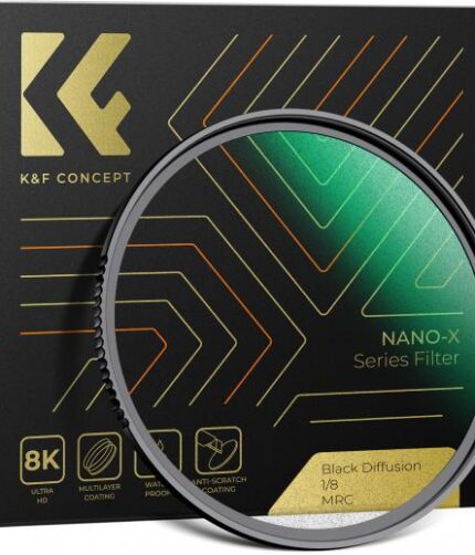 K&F Concept Nano-X Series Black Diffusion Filter 49mm Grade 1/8 (KF01.1485)