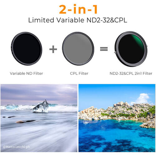 foto-general-egypt-K&F Concept Nano-X Series Variable ND & CPL 2-in-1 Filter-KF01-1085V1- (8)