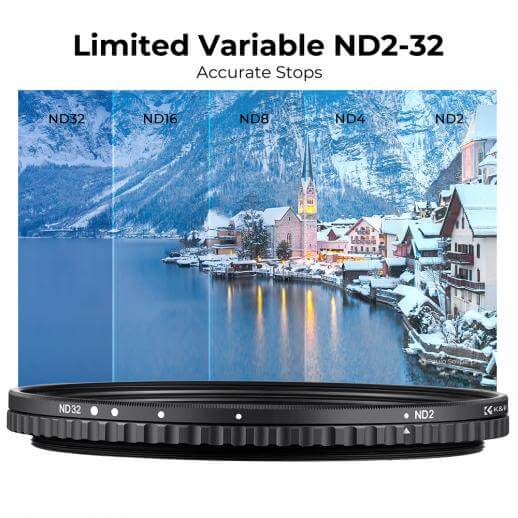 foto-general-egypt-K&F Concept Nano-X Series Variable ND & ND32 2-in-1 Filter-49mm-KF01-1064- (3)