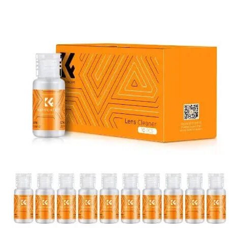 K&F Concept 10pcs Camera Sensor Cleaning and Glass Lens Cleaning Fluid 20ml (SKU.1699)