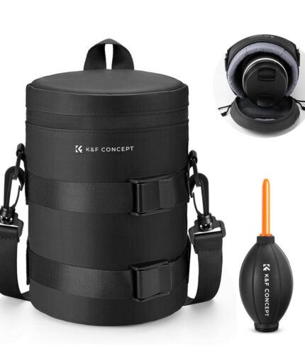 K&F Concept Lens Protective Bag Size 4.3x8.7 (D x H) - XL