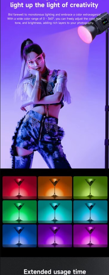 foto-general-egypt-YM-S60 RGB COB Light (4)