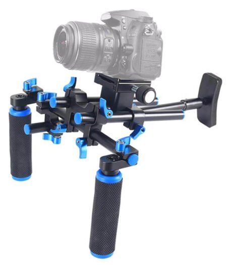 Professional DSLR Rig ER8733 – Shoulder Mount Stabilizer System
