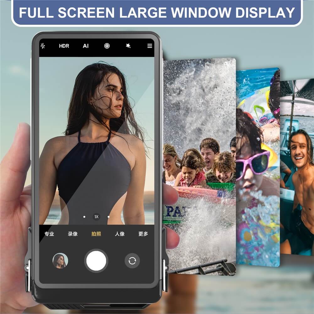 SEA FROGS SF-PH-03 Universal Touch Screen Mobile Phone Underwater 15m Waterproof Case (7)