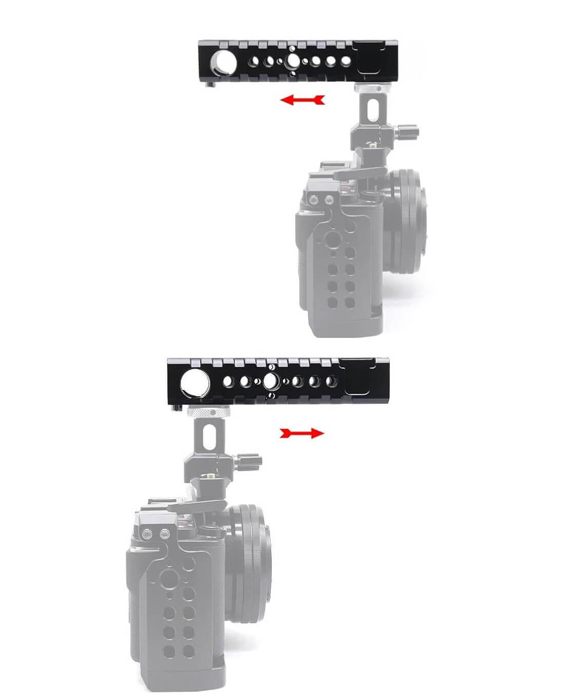 foto-general-egypt-Aluminum Camera Top Handle with Cold Shoe Mount-Universal Cage Grip BAFANG BFP-04B (1)