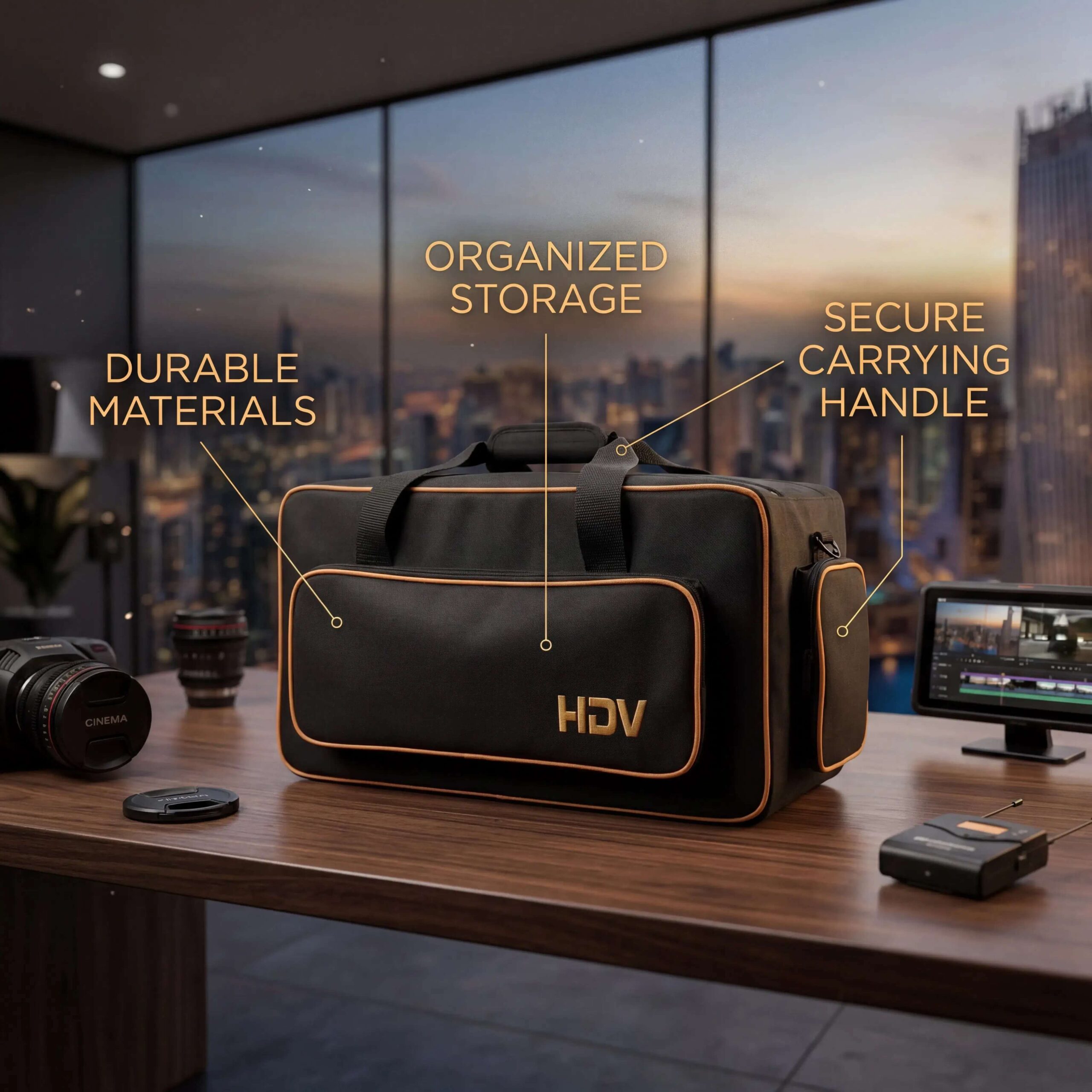 Foto-General-Egypt-HDV Camera and Video Gear Equipment Bag (2)