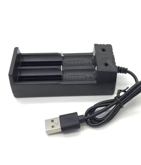 GENPRO G86U2 2-Slot Smart Li-ion Battery Charger with Integrated USB Cable