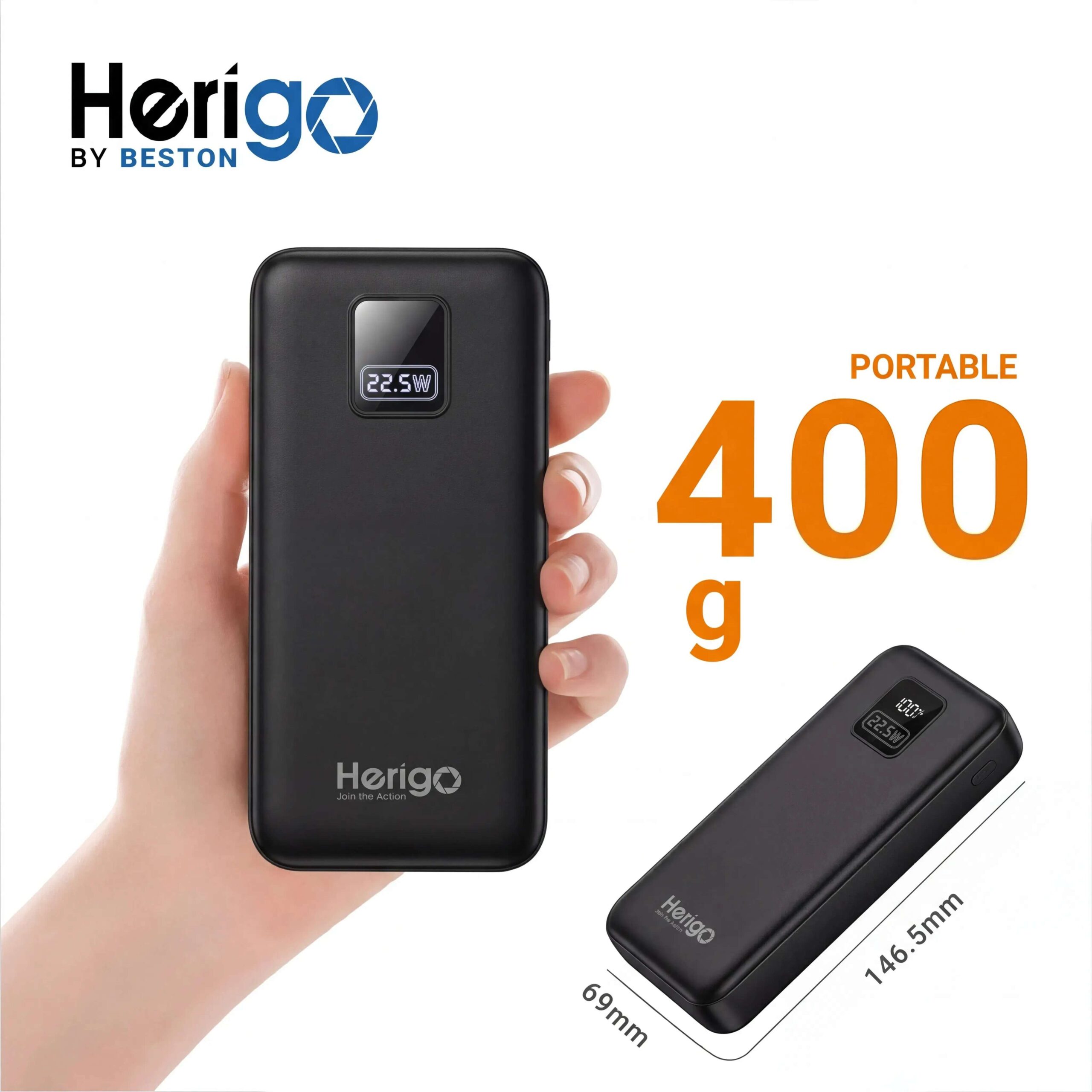 Herigo DBK HR-002 20000mAh Power Bank 22.5W Super-1 (1)