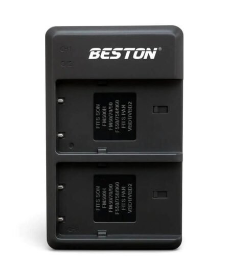 Sony Dual Battery Charger for Cameras with Micro USB Port – Beston CD-SD004