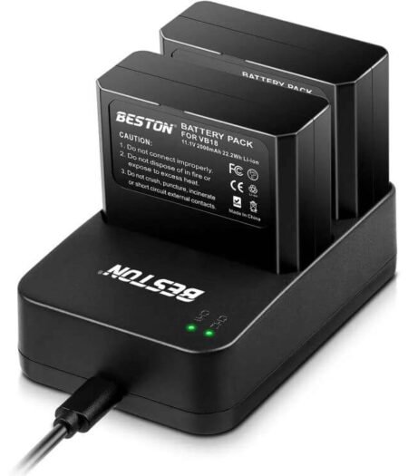 Dual USB charger for V860II Battery – Beston VC18