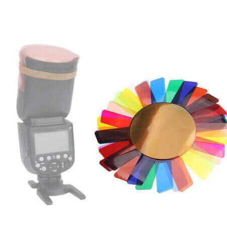 Flash gel colors, circular colors